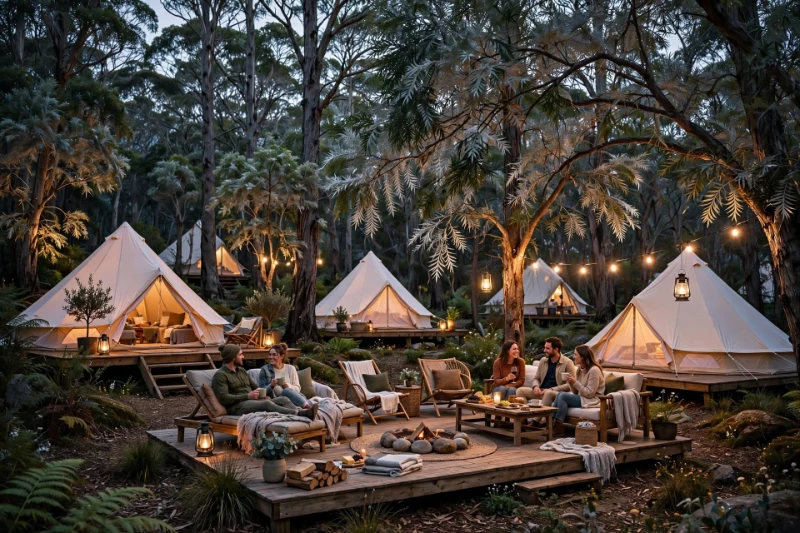 ต้นซิลเวอร์โอ๊ค กับ Private Forest Estate